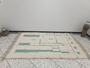Handmade Moroccan Wool Rug – Custom Beni Ourain Rug, Bohemian Berber Tapis, Tufted Wool Area Rug, Oushak Style, Persian Inspired Decor