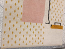 Custom Abstract Moroccan Wool Rug – Pink Wool Rug, Handmade Modern Berber Carpet, Geometric Beni Rug, Cozy Tribal Decor in Custom Sizes