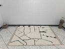 Hand Tufted Modern Moroccan Rug – Neutral Berber Rug 8x10, Moroccan Boujad Area Rug 6x9, Fabulous Bohemian Rug 9x12, Customized Gift rug