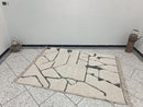 Hand Tufted Modern Moroccan Rug – Neutral Berber Rug 8x10, Moroccan Boujad Area Rug 6x9, Fabulous Bohemian Rug 9x12, Customized Gift rug