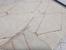 Handmade Moroccan Beni Ourain Rug – Authentic Berber Wool Carpet – Custom Moroccan Rug Azilal Style – Bohemian Sheep Wool Rug 8x11