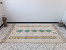 Custom Moroccan Rug – Handmade Wool Berber Boujad Carpet | Bohemian Boho Rug | Antique Moroccan Area Rug | Free Shipping rugs  by 100kends
