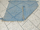 Handmade Beni Ourain Moroccan Rug – Custom Wool Berber Carpet, Blue Area Rug, Large or Small Tapis Berbere, Bedroom & Living Room Decor