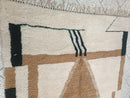 Custom Moroccan Beni Ourain Rug | Fluffy Soft Wool Carpet | Handmade Berber Area Rug | Authentic Tribal Floor Carpet for anyRoom by 100kends