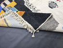 Custom Moroccan Wool Rug – Handmade Berber Boho Abstract Carpet – Geometric Colorful Tufted Living Room Rug – Modern Tribal Art by 100kends