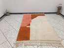Handmade Beni Ourain Moroccan Rug – Fluffy Soft Wool Berber Carpet, Authentic Tribal Hand-Knotted Living Room Area Rug, Custom Sizes rugs