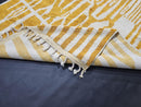 Custom Morocan Mrirt Wool Rug, Yellow White Abstract Area Rug, Handmade Geometric Wool Rug, Modern Minimalist Custom Area Carpet by 100kends