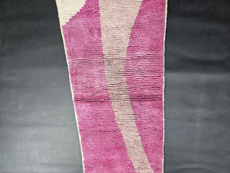 moroccan runner rug, pink runner rug, custom runner rug, hallway runner rug, boho runner rug, wool runner rug, handmade runner rug, long pink rug, abstract runner rug, moroccan rug, pink wool rug, colorful runner rug, modern runner rug