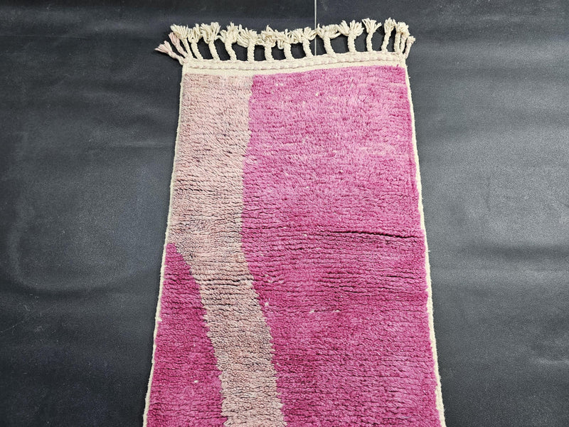 moroccan runner rug, pink runner rug, custom runner rug, hallway runner rug, boho runner rug, wool runner rug, handmade runner rug, long pink rug, abstract runner rug, moroccan rug, pink wool rug, colorful runner rug, modern runner rug