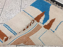 Custom Moroccan Rug – Handmade Beni Ourain Berber Rug, Moroccan Area Shag Rug, Modern Abstract Wool Carpet, Custom Moroccan Rug 8x10 9x12