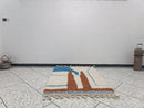 Custom Moroccan Rug – Handmade Beni Ourain Berber Rug, Moroccan Area Shag Rug, Modern Abstract Wool Carpet, Custom Moroccan Rug 8x10 9x12