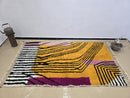 Custom Moroccan Wool Rug – Abstract Handwoven Area Carpet – Modern Berber Art Rug for Living Room or Bedroom – Made to Order by 100kends
