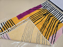 Custom Moroccan Wool Rug – Abstract Handwoven Area Carpet – Modern Berber Art Rug for Living Room or Bedroom – Made to Order by 100kends