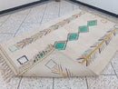 Custom Moroccan Rug – Handmade Wool Berber Boujad Carpet | Bohemian Boho Rug | Antique Moroccan Area Rug | Free Shipping rugs  by 100kends