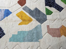 Custom Colorful Wool Mrirt Rug – Abstract Moroccan Carpet, Modern Handmade Berber Wool Rug – Boho Artisanal Living Room Area Rug by 100kends