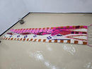 Custom Pink Moroccan Wool Runner Rug – Handwoven Berber Carpet for Hallways – Abstract Moroccan boho Design – Made to Order Rug by 100kends