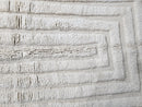 Custom White Moroccan Rug – Soft Wool Handmade Carpet, Minimalist Neutral Berber Decor for Living Room, Bedroom & More by 100kends