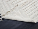 Custom White Moroccan Rug – Soft Wool Handmade Carpet, Minimalist Neutral Berber Decor for Living Room, Bedroom & More by 100kends