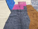 Custom Moroccan Wool Mrirt Rug | Modern Abstract Mrirt Rug | Colorful Handmade Wool Area Rug | Unique Berber Wool Rug by 100kends