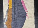 Custom Moroccan Wool Mrirt Rug | Modern Abstract Mrirt Rug | Colorful Handmade Wool Area Rug | Unique Berber Wool Rug by 100kends