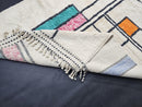 Custom Moroccan Mrirt Rug | Abstract Wool Handmade Berber Rug | Geometric Modern Area Rug | Boho Colorful Designer Carpet by 100kends