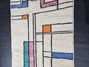 Custom Moroccan Mrirt Rug | Abstract Wool Handmade Berber Rug | Geometric Modern Area Rug | Boho Colorful Designer Carpet by 100kends