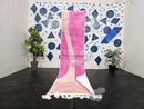 Custom Moroccan Runner Rug - Pink Wool Mrirt Rug - Abstract Handmade Hallway Runner - Boho Long Rug - Modern Colorful Runner Rug by 100kends