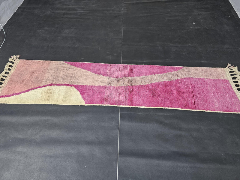 moroccan runner rug, pink runner rug, custom runner rug, hallway runner rug, boho runner rug, wool runner rug, handmade runner rug, long pink rug, abstract runner rug, moroccan rug, pink wool rug, colorful runner rug, modern runner rug