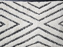 Custom Black White Wool Moroccan Runner Rug - Diamond Pattern Mrirt Carpet - Handmade Geometric Hallway Rug - Long Boho Berber Decor rug