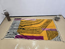 Custom Moroccan Wool Rug – Abstract Handwoven Area Carpet – Modern Berber Art Rug for Living Room or Bedroom – Made to Order by 100kends