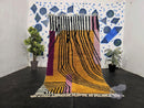 Custom Moroccan Wool Rug – Abstract Handwoven Area Carpet – Modern Berber Art Rug for Living Room or Bedroom – Made to Order by 100kends