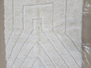 Luxurious Moroccan Beni Ourain Wool Rug – Custom Handwoven White Fluffy Berber Carpet | Minimalist Geometric Design | 3x5ft to 15x15ft
