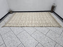 Modern Handmade Moroccan Wool Rug – Geometric Berber Design – Abstract Hand Knotted Oriental Rug – Large Oushak Style Wool Carpet