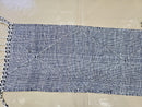 Custom Wool Moroccan Runner Rug – Handwoven Black & White Berber Hallway Carpet – Long Tribal Rug with Optional Fringes by 100kends