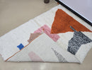 Custom Moroccan Wool Rug – Handmade Abstract Berber Carpet in Boho Geometric Design – Colorful Wool Area Rug – AnySize Available by 100kends