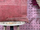 Rust Red Vintage Moroccan Wool Pillow with Textured Tribal Weave – Handmade Berber Cushion Cover – 18x19 wool moroccan pillow by 100kends