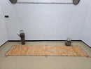 Handmade Moroccan Runner Rug – Earthy Tone Wool Hallway Rug, Boho Rustic Carpet, Custom Entryway & Farmhouse Long Runner rug by 100kends