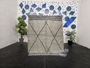 Handmade Moroccan Rug – Custom Beni Ourain Wool Berber Carpet – Hand Knotted Genuine Lamb Wool Area Rug – Modern Black & White Decor