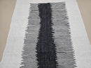 Custom Beni Ourain Rug – Handmade Moroccan Wool Area Rug, Ivory & Black Contemporary Design, Custom Size Rugs, Modern Morocco Rug by 100kend