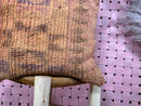 Moroccan Wool Pillow in Earthy Tones – Handwoven Rustic Boho Cushion Cover – Tribal Kilim Accent – 19x19 Inches pillowcase by 100kends