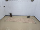 Custom Moroccan Runner Rug - Handmade Wool Narrow Rug in Beige & Cream | Geometric Berber Hallway Runner | Custom Sizes Available by 100kend