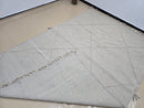 Handmade Custom Moroccan Wool Berber Rug – Gray Azilal Beni Ourain Style Carpet, Modern Checkered Rug Berber, Custom Size Rugs by 100kends