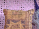Vintage Morocan Wool Pillow with Tribal Star Design in Earthy Tones – Square Handwoven Cushion Cover – 20x20 inches pillow cover by 100kends
