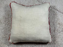 Handmade Moroccan Wool Pillow – Vintage Tribal Design in Warm Tones – Soft Berber Cushion Cover – Unstuffed – 20 x 19 inches pillow cover