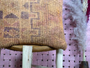 Handmade Moroccan Wool Pillow – Boho Kilim Cushion with Tribal Geometric Patterns – Earthy Tones – 20 x 19 inches pillow cover by 100kends