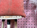 Handmade Moroccan Wool Pillow with Red & Purple Tribal Design – Berber Textile Cushion – 19 x 19 inches wool pillow cover by 100kends