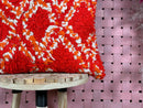 Handmade Moroccan Wool Pillow Red Boho Cushion Ethnic Berber Decor Sofa Throw Kilim Unstuffed 19x19 Inches wool pillow cover by 100kends