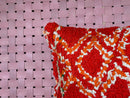Handmade Moroccan Wool Pillow Red Boho Cushion Ethnic Berber Decor Sofa Throw Kilim Unstuffed 19x19 Inches wool pillow cover by 100kends