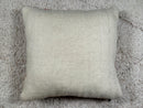 Textured Moroccan Wool Pillow in Faded Pink & Beige | Handmade Boho Cushion Cover with Pastel Accents | 18 x 20 inches pillow by 100kends